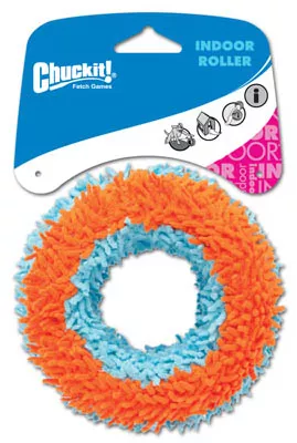 ! Indoor Roller Dog Toy - 4.5" L X 3" W - Interactive Fetch Toy Ea
