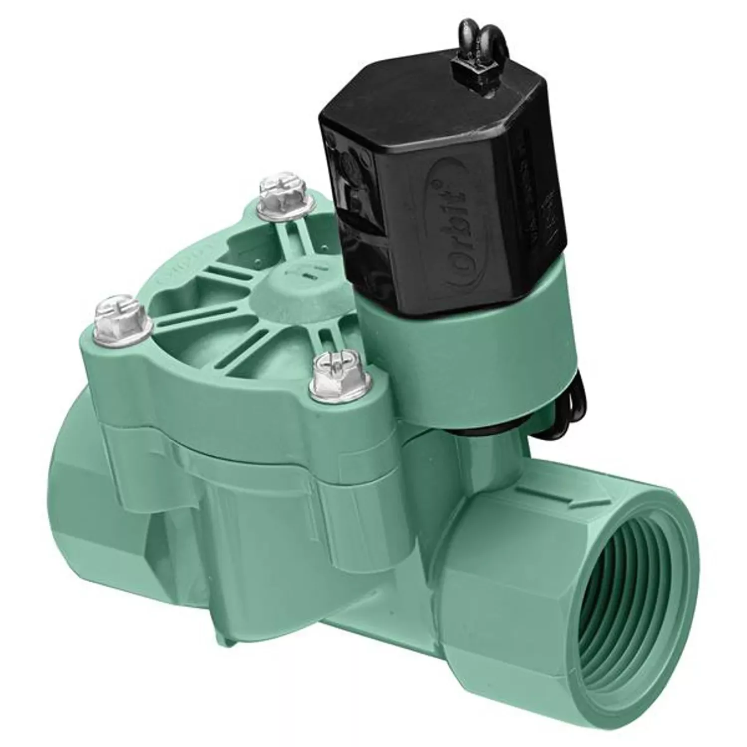 Underground Sprinkler Electric In-line Straight Valve, 1 In. Ea